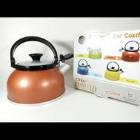 Gambar Teko bunyi maspion / teko alcor rigoleto / teko siul maspion aluminium - 3,5 liter, instan/gojek dari Nona-ceria undefined 1 Tokopedia