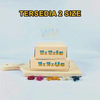 Gambar Dus Box Kotak Snack Kue/12x12/Box Pisang Keju/Dus Take Away/Kemasan PE dari Warna Media_NEW undefined 4 Tokopedia