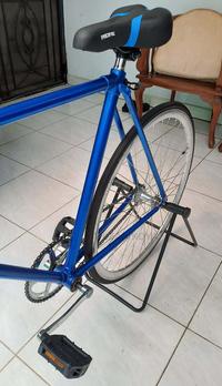 Gambar SEPEDA FIXIE CUSTOM BLUE dari brown bear white rabbit undefined 3 Tokopedia
