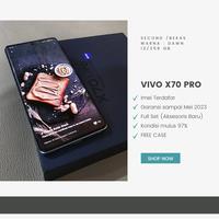 Gambar VIVO X70PRO / X70 PRO 5G | RAM 12 / 256 (+ 4GB EXTENDED RAM) | SECOND dari Garage Store 88 undefined 2 Tokopedia