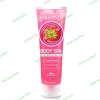 Gambar HANASUI Body Spa Exfoliating Strawberry 130 ml dari Arka Jayamart undefined 1 Tokopedia