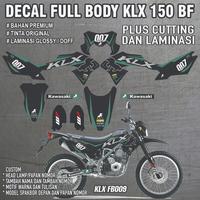 Gambar Decal Full Body KLX 150 BF - Merah dari BBS mx shop undefined 5 Tokopedia