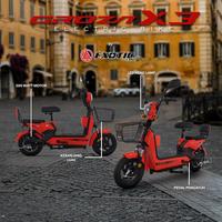 Gambar Sepeda Listrik Exotic Groza X3 / Elektrik Bike / E-Bike - Orange dari Esclau shop undefined 2 Tokopedia