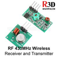 Gambar Wireless Receiver Transmitter Module RF 433MHz 5V For Arduino dari Rajawali3D undefined 2 Tokopedia