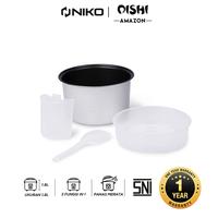 Gambar NIKO Rice Cooker [1.8 Liter BONUS] - Biru dari Niko Indonesia undefined 5 Tokopedia
