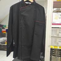 Gambar MyChef Brigade Black Chef Coat / Baju koki #BCC01 - M dari Toko Tian Liong Bali undefined 2 Tokopedia