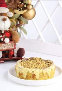 Gambar Basque Burnt Cheesecake rasa PISTACHIO - 15cm dari AngelCakery109 undefined 2 Tokopedia