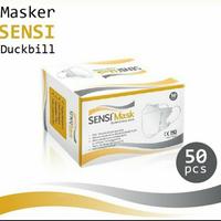 Gambar Masker Sensi Duckbill isi 50 pcs Original Sensi Surgical Face Mask - Dewasa dari Vanstore19 undefined 1 Tokopedia