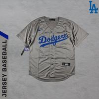 Gambar Baju Jersey Baseball MLB Los Angeles Dodgers Abu Abu Import Quality dari Jersey Basket Jakarta undefined 1 Tokopedia