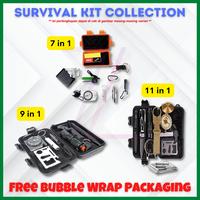 Gambar Survival Kit Alat Survival Multifungsi Outdoor Camping Set - 11 in 1 dari ZigZag-Store undefined 1 Tokopedia