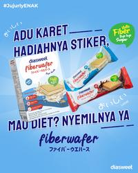 Gambar Diasweet Fiberwafer Chocolate 180G dari Konimex Store undefined 5 Tokopedia