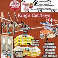 Gambar MAINAN PANCING KUCING IKAN HOIST - DENGAN BUBBLE dari king's petshop undefined 4 Tokopedia