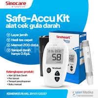 Gambar Sinocare Safe-Accu Alat Cek Gula Darah - Blood Glucose Meter Sinocare - 1 Paket Lengkap dari Galeri Medika undefined 1 Tokopedia