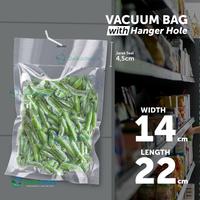 Gambar Plastik Vacuum Vacum Bag Polos / Embossed Vakum Bag Delkochoice 14x22 - Embossed Black dari Aneka Bungkus undefined 1 Tokopedia
