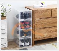 Gambar Kotak Sepatu Transparan Front Open Large Shoe Box Sneaker dari Marru Home Living undefined 3 Tokopedia