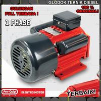 Gambar Dinamo Electro Motor 1 HP PK FULL TEMBAGA 1 Phase 2 & 4 P TERBAIK ORI - 1400 Rpm 4 Pole dari Glodok Diesel undefined 5 Tokopedia