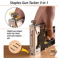 Gambar Staples Tembak Staples Steples Gun Tacker 3 in 1 Tembak Kayu Jok Kulit - StandarVersion dari OneConnection undefined 3 Tokopedia
