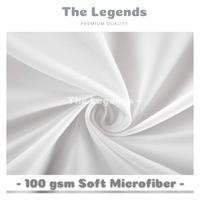 Gambar Sprei polos ukuran 100 x 200 sudut karet anti geser Sarung Bantal Guling - Putih, 100 x 200 x 30 dari THELEGENDS OFFICE undefined 4 Tokopedia