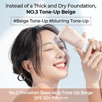 Gambar NUMBUZIN No.3 Porcelain Base-Skip Tone Up Beige BB Cream/Foundation - 50 ml dari PINK WHISTERIA undefined 2 Tokopedia