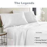 Gambar Sprei polos ukuran 100 x 200 sudut karet anti geser Sarung Bantal Guling - Putih, 100 x 200 x 30 dari THELEGENDS OFFICE undefined 2 Tokopedia