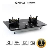 Gambar Kompor Gas 2 Tungku Niko Titanium Flip Plus dari Home Electro undefined 2 Tokopedia