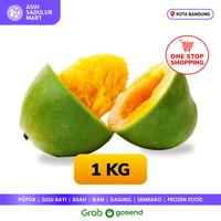 Gambar buah mangga alpukat super 1kg manis promo murah diskon bandung dari Asih Sadulur Mart undefined 3 Tokopedia