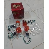 Gambar lampu sein palu bulat cb gl mp tiger crome 4pcs dari motorclassic undefined 1 Tokopedia