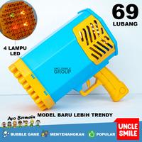 Gambar Mainan Anak Bubble Gun Elektrik Bazooka Gelembung Sabun dari unclesmile undefined 1 Tokopedia