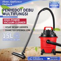 Gambar Penyedot Debu 3in1 Multifungsi Vacuum Cleaner 15 liter - 18L-Paket 2 dari LENODI undefined 1 Tokopedia