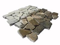 Gambar Mosaic aberden gray marble marmer abu muda tile dari Sinar Batu Alam undefined 2 Tokopedia