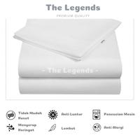Gambar Sprei polos ukuran 100 x 200 sudut karet anti geser Sarung Bantal Guling - Putih, 100 x 200 x 30 dari THELEGENDS OFFICE undefined 5 Tokopedia