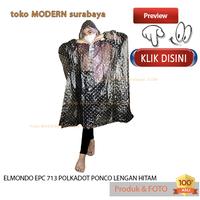Gambar Jas Hujan dewasa ponco lengan polkadot PVC murah ELMONDO EPC 713 dari toko MODERN surabaya undefined 1 Tokopedia