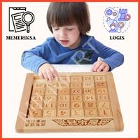 Gambar MAINAN BOARD GAME ANAK BELAJAR ANGKA MATH MAENAN EDUKASI TOYS SUSUNAN dari milmart.id undefined 1 Tokopedia