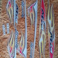 Gambar Striping Mio karbu motif api transparan maxdecal - 3 dari gaikidayatstriping undefined 3 Tokopedia