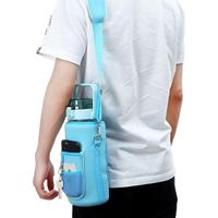 Gambar Botol Minum Viral Motivasi 2 Liter BPA FREE Botol Motivasi Bening - Bening ClipUp, Hitam dari CetakTumbler undefined 4 Tokopedia