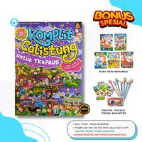Gambar KOMPLIT CALISTUNG UNTUK TK & PAUD : SUPLEMEN BELAJAR MANDIRI PADA USIA - 60 JAM PINTAR dari bakulbiru undefined 5 Tokopedia