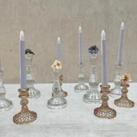 Gambar Aubrielle Glass Candle Holder / Tempat Lilin Mewah - Kecil T16.5 dari DekorMurah22 undefined 1 Tokopedia