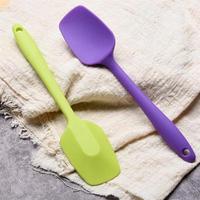 Gambar SPATULA SILIKON BENTUK SEKOP 28CM SENDOK PENGADUK ADONAN SUTIL SILICON - Hitam dari PELAPAK GROSIR undefined 5 Tokopedia
