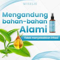 Gambar Foot Mist Organik Sanitizer Spray Non Alcohol Deodorant Penghilang bau Kaki Gatal wWangi Lemon Pewangi Cooling - rose dari Wiselie Indonesia undefined 3 Tokopedia