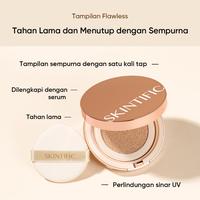 Gambar SKINTIFIC Cover All Perfect Cushion & Refill - Refill 03 Petal dari Sakura Shop Surabaya undefined 2 Tokopedia