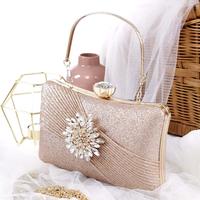 Gambar TAS PESTA WANITA MEWAH IMPORT MAC 67 CLUTCH DOMPET WISUDA KONDANGAN - CHAMPAGNE dari truebagus undefined 5 Tokopedia