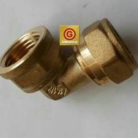 Gambar elbow drat dalam kuningan panas dingin 1/2 20mm dari afkar tehnik undefined 1 Tokopedia