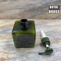 Gambar Botol 250ml Pump PETG Kotak - Sabun / Shampo / Cuci Tangan - Refill - Pink dari Botol Bross undefined 4 Tokopedia