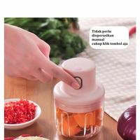 Gambar Blender Portabel Elektrik Tanpa Kabel / Mini Chopper 250ML dari Juragan91 undefined 1 Tokopedia