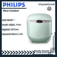 Gambar PHILIPS MAGIC COM RICE COOKER DIGITAL HD4515/33 HD 4515/33 1.8L Ori - Hijau dari Vinyelektronik undefined 2 Tokopedia