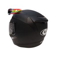 Gambar KYT HELM K2 RIDER SOLID BLACK DOFF | ORI KYT K2R | DOUBLE VISOR - M dari aldohelm2 undefined 2 Tokopedia