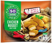 Gambar NAGET AYAM BAWANG PEDAS SO GOOD SPICY GARLIC CHICKEN NUGGET 400GR - HOT SPICY dari LATTEBLESS undefined 1 Tokopedia