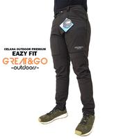 Gambar Celana Panjang Great Go Outdoor Pants Quick Dry Melar Cepat Kering - EAZY FIT HITAM, S dari YAMA OUTDOOR STORE_NEW undefined 1 Tokopedia