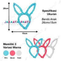 Gambar Bando Kelinci LED / bando bunny led / bando nyala / bando kelinci bulu dari Jakarta Party undefined 1 Tokopedia