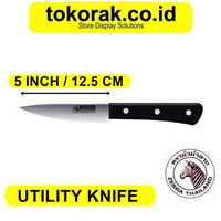 Gambar ZEBRA UTILITY KNIFE 5 INCH 100291 - PISAU DAPUR STAINLESS dari TOKORAK.ID undefined 1 Tokopedia